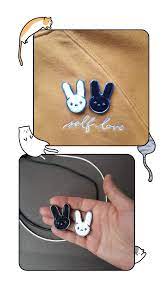 Bad Bunny Pin Polymer Clay Video Tutorial On How To Make Easy Etsy Polymer Clay Jewelry Tutorials Polymer Clay Easy Polymer Clay