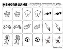 Just make sure it's challenging and related in some way. 18 Slp Memory Freebies Ideas Speech And Language Memory Activities Working Memory