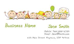 Babysitting cards templates free business cards for. Blue Babysitting Business Card Design 1101181