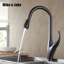 new orb black pull out kitchen faucet