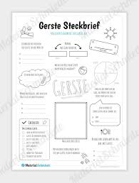 Steckbrief Gerste In 2020 Hirse Steckbrief Gerste