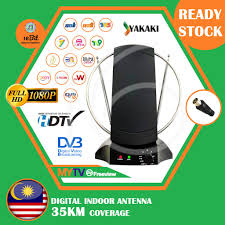 Ξαναδείτε στο ant1 web tv τις αγαπημένες σας εκπομπές από το πρόγραμμα του ant1. 35km Mytv Myfreeview Indoor Tv Pad Antenna Dvb T2 Digital My Tv Hd Tv Uhf Antenna With Signal Booster Amplifier Shopee Malaysia