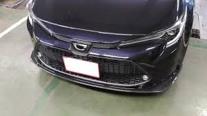 トヨタ カローラ aero workz フロントスポイラー トヨタカローラ スポイラー トヨタ