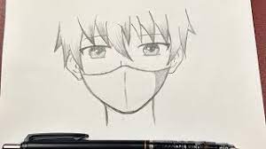 Join the millions that make up the pixiv community. Easy Anime Drawing How To Draw Anime Boy Wearing A Mask Youtube