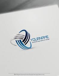 Free 3d Logo Maker Create Modern Infinity Connections Logos Logo Design Free Templates Logo Maker Logo Design Free