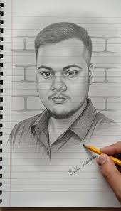 Add some lighting to my pencil drawing.. By photo shop ❤️✨