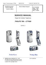 PHILIPS 760-CT7608 SM Service Manual ...