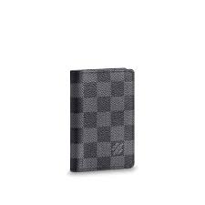 W2c lv multicolor monogram shorts/jacket ss20. Pocket Organizer Damier Graphite Canvas Wallets And Small Leather Goods Louis Vuitton