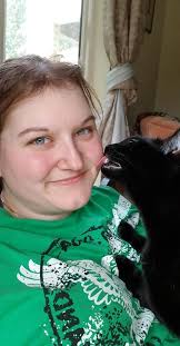 Cute cat named Joey with three teeth