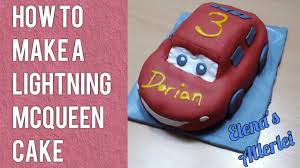 Lightning mcqueen torte (mandelbiskuit mit beerenfüllung). Lightning Mcqueen Torte I Auto Motivtorte I 3d Torte Lightning Mcqueen Youtube
