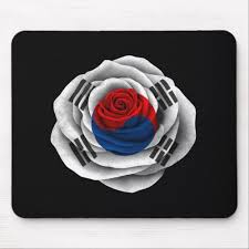 On saturday, the filipino influencer posted a tiktok video apologizing for her tattoo, which incorporates japan's rising sun flag. South Korean Rose Flag On Black Mouse Pad Zazzle Com In 2021 Korean Flag Korea Tattoo Korean Tattoos