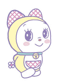 Tokoh kartun dorami adalah adik kandung doraemon. Dorami