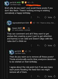 Mods ne permission dedi ab se sab 62k members birthday posts kar sakte hai  🎉🎉🥳🥳🥳 s : rJEENEETards