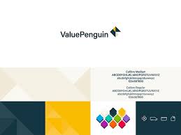 Valuepenguin Branding By Moving Brands Mood Board Design Branding Brand Manual