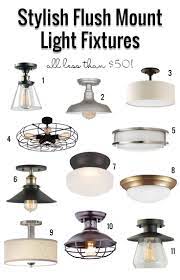 Home decorators collection bromley 52 in. Stylish Flush Mount Light Fixtures Under 50 So Many Great Affordable Options Light Fixtures Flush Mount Ceiling Mount Light Fixtures Kitchen Ceiling Lights