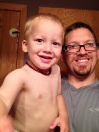 The best moment of the little hap