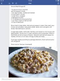 Pin By Catherine Kelton On Recipes Ground Beef Stroganoff Beef Stroganoff Heavy Cream Recipes