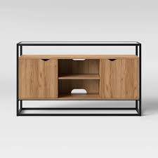 Ada Mixed Material Media Stand With Glass Top Project 62 Target