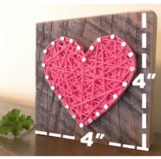 I love making homemade gifts and decor, but sometimes it's hard to find something to make that can be fun and. Amazon Com Sweet Small Wooden Pink Heart Block Gift String Art Heart Sign Perfect For Valentine S Day Mother S Day Wedding Favors Anniversaries Nurseries And Just Because Gifts By Nail It Art Handmade