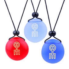They are extremely rare in viking age . Bestamulets Frosted Sea Glass Stones Norse Rune Love Spell Best Friends Bff Set Amulets Royal Sky Blue Red Necklaces Walmart Com Walmart Com