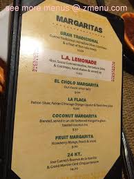 Stupid definition above is wrong!! Online Menu Of El Cholo Restaurant La Habra California 90631 Zmenu