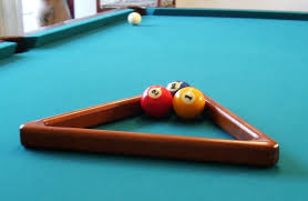The back side of the triangle should be parallel to the back wall of the table. Three Ball Wikipedia