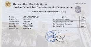 Soal soal tes paps ugm trager powered by doodlekit. Just Mine Pengalaman Tes Potensi Akademik Pascasarjana Paps Ugm