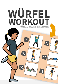 Einfache übungen, die auch anfänger *innen schaffen. Wurfel Workout Fur Zuhause Fur Den Unterricht Vlamingo