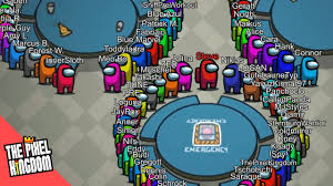 Among Us But With 100 Players Youtube