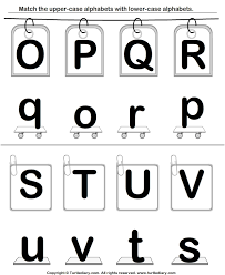 Help students retain previously taught skills a. Connect Upper And Lowercase Letters Worksheet Turtle Diary