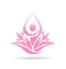 Lotus Yoga Person Spiritual Logo Vector Image On Vectorstock Spiritual Logo Geometric Symbols Lotus Yoga
