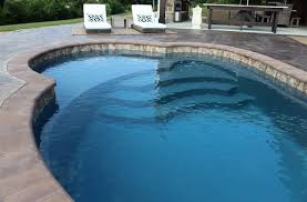 Leisure Pools Eclipse 40 Tanning Ledge Combo Pool Model Leisure Pools Fiberglass Swimming Pools Swimming Pools Inground