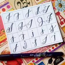 20 Ways To Write The Letter J By Letteritwrite See Also The Video Of Her Writing The Letters Lettering Fonts Lettering Alphabet Hand Lettering Alphabet