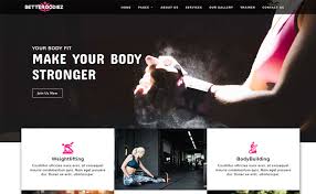 Free fitness website templates with the latest html5 and css3 to help you make a modern a huge selection of free website templates for fitness studios and gyms. Betterbodiez Html5 Fitness Website Design Template Themevault