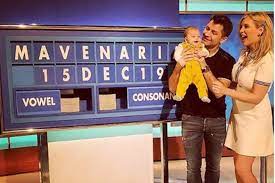 The tv star confirmed her second pregnancy in. Rachel Riley Returns To Countdown With Adorable Baby Maven And Husband Pasha Kovalev London Evening Standard Evening Standard