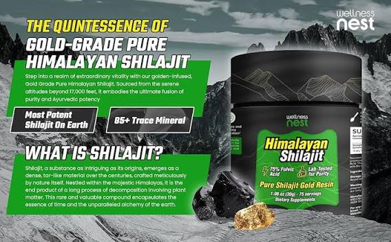 Wellness Nest Gold Grade Pure Himalayan Shilajit Greece | Ubuy