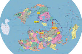 Carte du monde vierge à télécharger au format 620px. Planisphere Vue Du Pole Nord Gallery