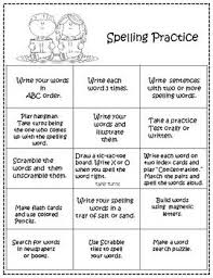 Choice Boards For Spelling And Sight Words Distance Learning Choice Boards Teacher Resources Elementary First Grade Lessons