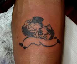 See more ideas about monopoly man, money tattoo, monopoly. Monopoly Man Tattoo Cool Tattoos Tattoo Models Tattoos