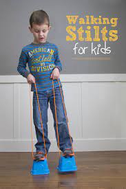 Diy Walking Stilts For Kids Make It Love It Indoor Kids Crafts Indoor Activities For Kids Activities For Kids