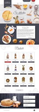 Web Page Design By Amsen For Creperie Loheac An E Commerce Site For French Cuisine Web Website Design Food Web Design Creperie Web Design