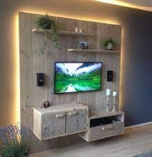 La palette en bois dans tous ses etats. Deco Et Meubles Tv Fabriques Avec Des Palettes De Bois 20 Idees