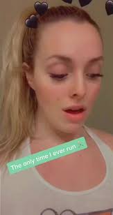 The only time I ever run 🏃🏼‍♀️ #riffing #singing #riffchallenge #fyp  #foryou