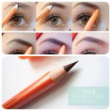 Bmj Promo 2 Pcs Pensil Alis Viva Queen Eyebrow Pencil Pensil Makeup Berkualitas Tersedia Warna Coklat Dan Hitam Lazada Indonesia