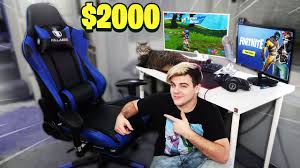 They are meant to be used in an. I Bought The Most Expensive Gaming Chair 2000 Fortnite Gaming Setup Youtube