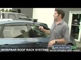 Whispbar Roof Racks Flush Bar Through Bar Hd Bar Comparison Video Review By Ors Racks Direct Youtube