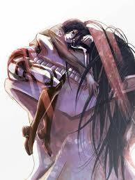 He is the main protagonist of attack on titan. Anime 1148037 Titan Eren Jaeger And Anime Art On Favim Com