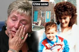 I found my daughter Julie Hogg stuffed behind a bath panel as her son, 3,  cried