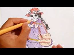 طريقة رسم فتاة للمبتدئين رسم سهل كيفية تلوين فتاة صغيرة تعليم الرسم how to draw a girl youtube enamel pins