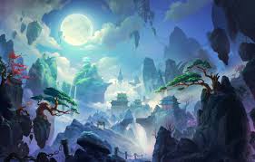 We did not find results for: Wallpaper Mountains The City Rocks The Moon Palace Castle China City Fantasy Landscape Art Fiction Heaven Dlbj By Mh C Mh C Images For Desktop Section Art Download